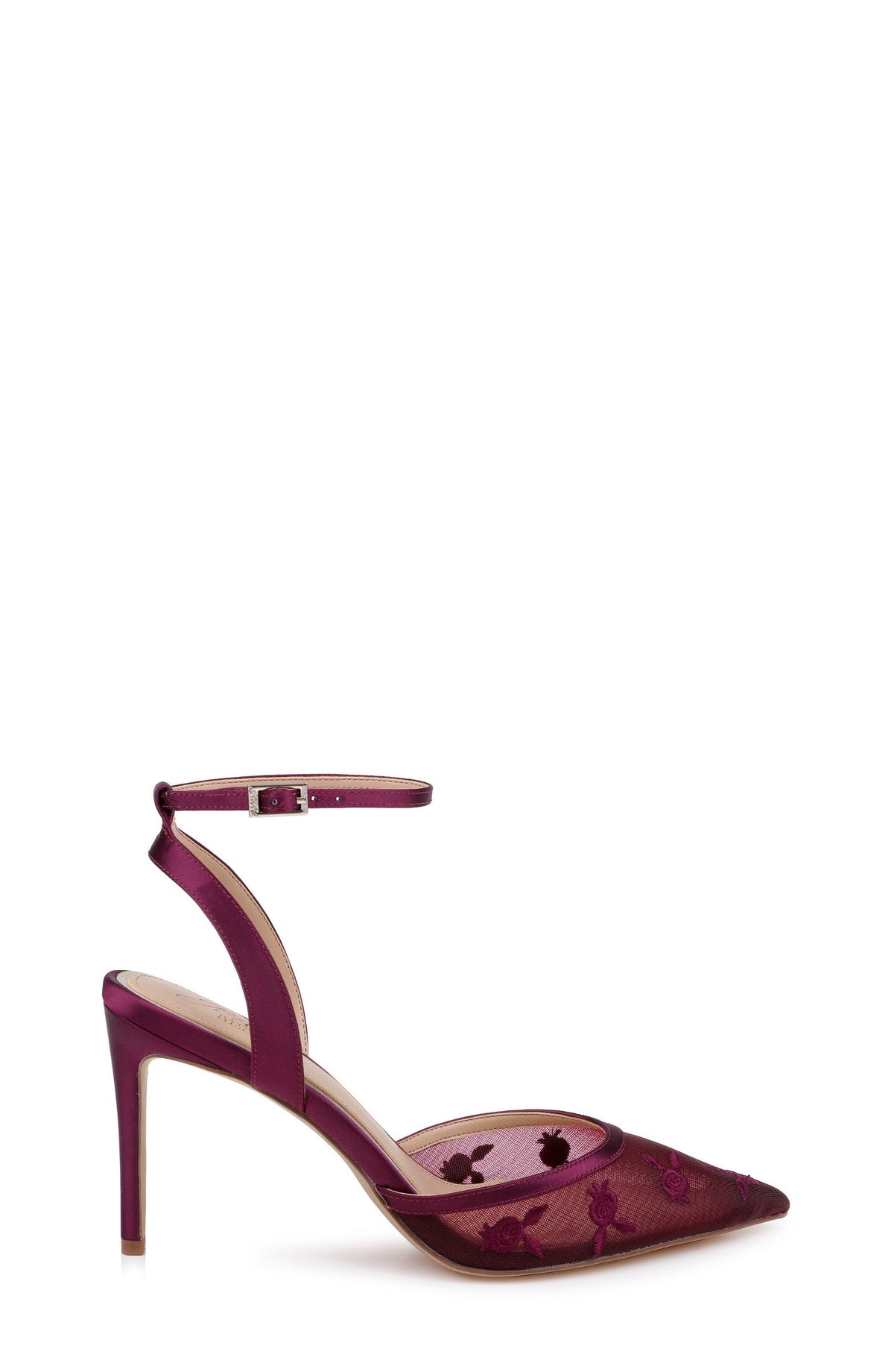 Zaida Pointed Toe Ankle Strap Pump