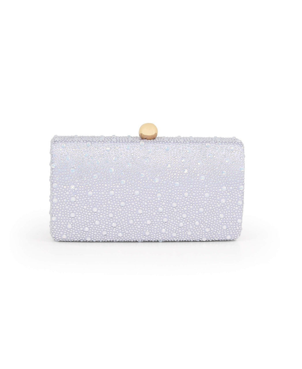 Heather Opal Crystal Minaudiere
