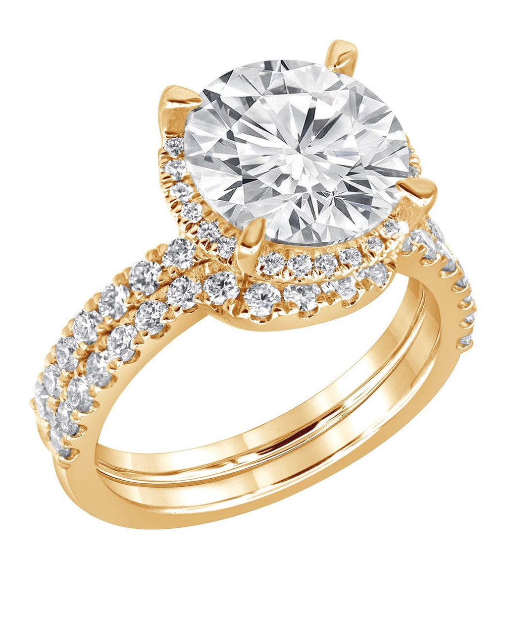 Diamond Rings Bridal Set