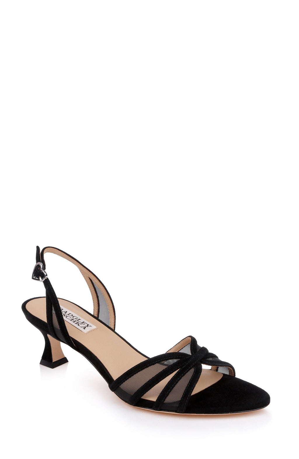 Yoana Kitten Heel Slingback Sandal